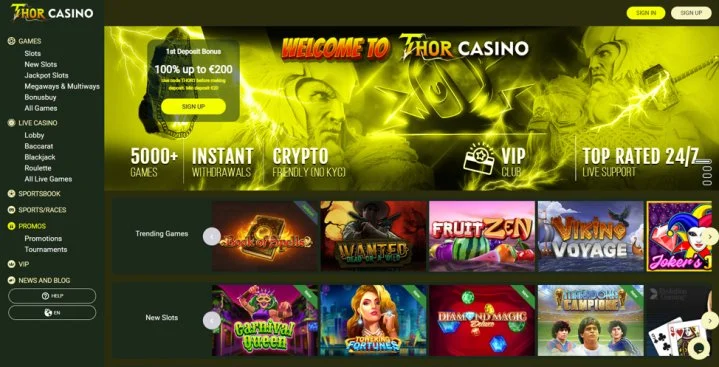 Приветственный бонус в Тор Казино